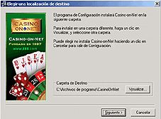 Paso 2: Instalar el casino